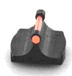 Red Fiber-Op front sight - Octagon barrel
